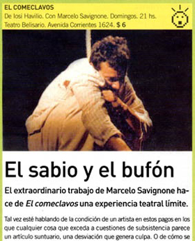 Critica de El comeclavos en revista TXT